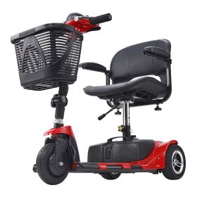 3 Wheel Folding Mobility Scooter for Adults & Seniors, Heavy-Duty Electric Powered Mobility Scooter & 12 Mile Long Range