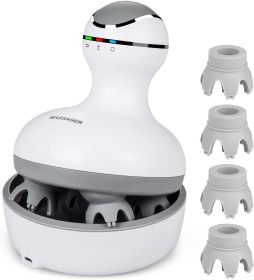 Smart Scalp Massager. Waterproof, Wireless, Rechargeable.