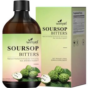 Soursop Liquid Contains Black Seeds, Moringa, And Turmeric, And Is Beneficial For Digestion And Gut Health, As Well As Providing Antioxidants, Sk (Option: 1)
